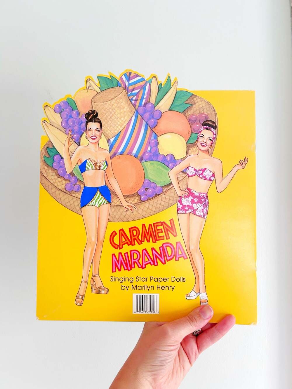 Carmen Miranda Singing Star Paper Dolls by Marilyn Henry 1998 Uncut